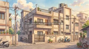  Apartment – Exterior View View at Vatva - for Sale