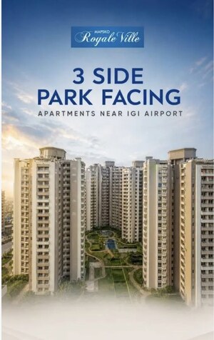 3.5 BHK Apartment – Exterior View View at Mapsko Royale Ville, Sector 82 - for Rent