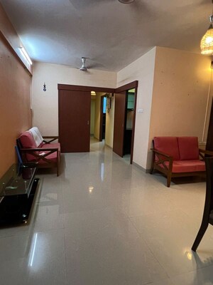 Living Room in 1 BHK Apartment at Ruparel Nova, Wadala – for Rent