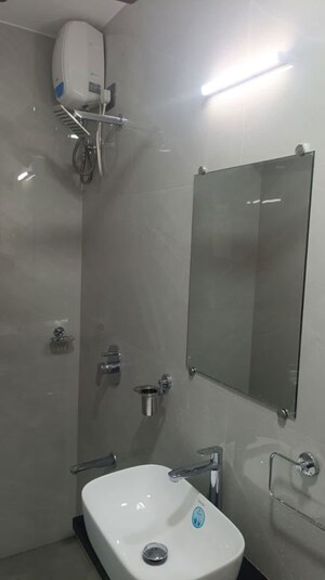 Bathroom in 2 BHK Apartment at HDIL Dheeraj Diamond, Malad West – for Rent