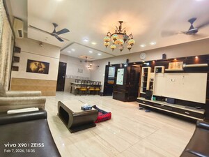 Living Room in 3 BHK Apartment at R. S. Grandeur Apartment, Kharghar – for Rent