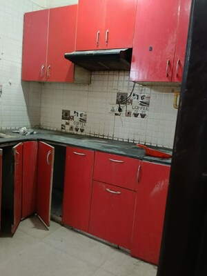 Kitchen in 2 BHK Builder Floor at Maidan Garhi – for Rent