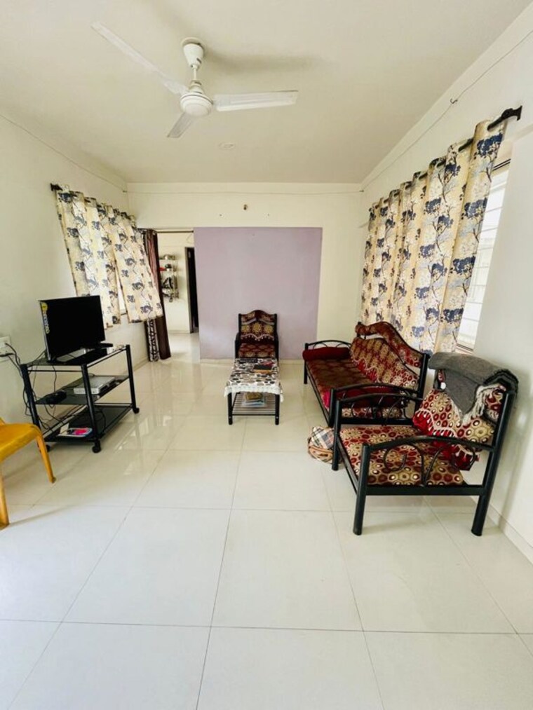 Living Room, parge-vivaan 2 Bedroom 994 Sq.Ft. Apartment In Kondhwa Pune 10746633