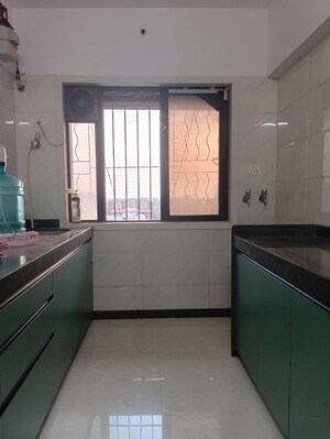 Kitchen in 1 BHK Apartment at Sheth Irene, Malad West – for Rent