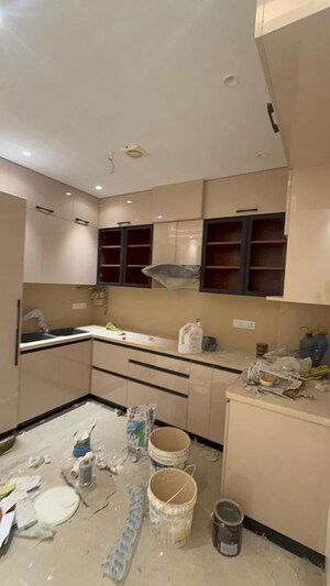 Kitchen in 3 BHK Builder Floor at Saket – for Rent