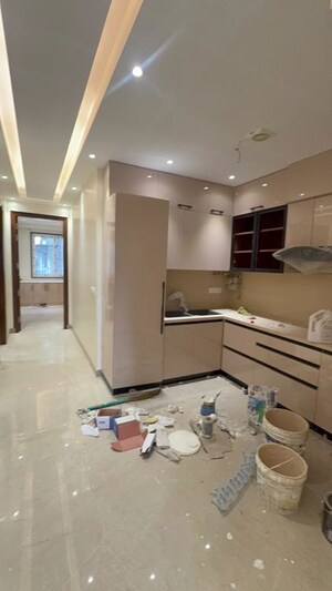 Kitchen in 3 BHK Builder Floor at Saket – for Rent