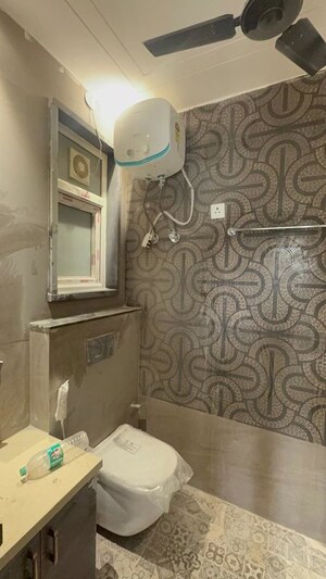 Bathroom in 3 BHK Builder Floor at Saket – for Rent
