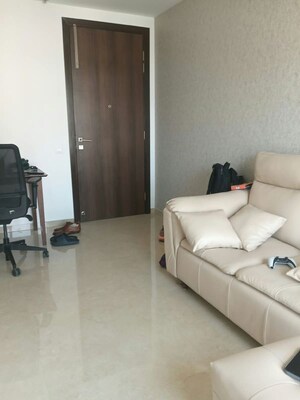Living Room in 1 BHK Apartment at Hiranandani Highland, Powai – for Rent