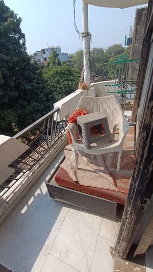 Balcony in 2 BHK Builder Floor at Malviya Nagar – for Rent