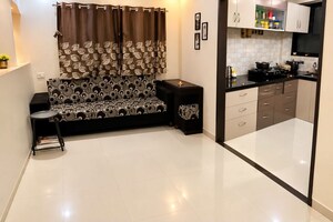 Kitchen in 2 BHK Apartment at Vasudha Parnika, Balewadi – for Rent