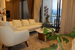 Living Room in 3 BHK Apartment at Promesa Fremont, Parel – for Sale