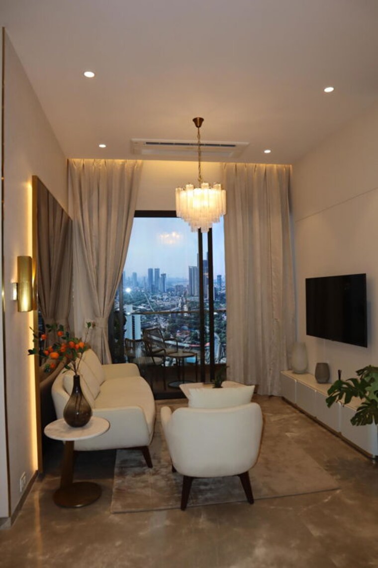 Living Room, promesa-fremont 3 Bedroom 1044 Sq.Ft. Apartment In Parel Mumbai 10746751