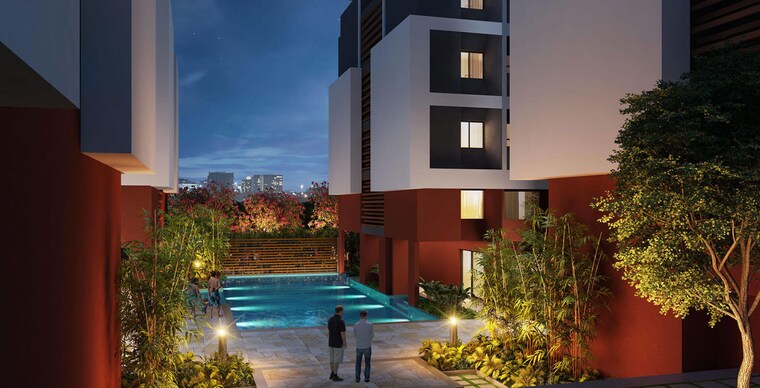 Exterior View, brigade-parkside-north 2 Bedroom 1144 Sq.Ft. Apartment In Jalahalli Bangalore 10746759
