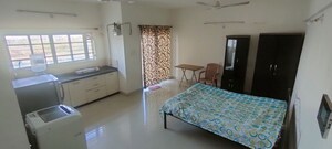 Bedroom in 1 RK Apartment at Amanora Metro Tower, Hadapsar – for Rent