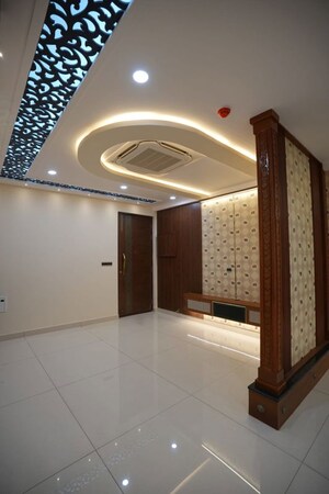 Bathroom in 3 BHK Apartment at Sumadhura The Olympus, Financial District – for Rent