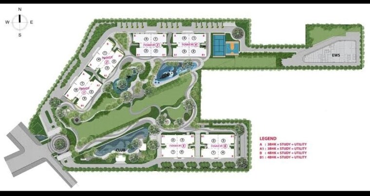 Master Plan, smart-world-the-edition 3 Bedroom 3035 Sq.Ft. Apartment In Sector 66 Gurgaon 10746832