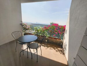 Balcony in 3 BHK Builder Floor at Banjara Hills – for Rent