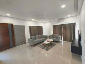 Living Room in 3 BHK Builder Floor at Banjara Hills – for Rent