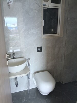 Bathroom in 1.5 BHK Apartment at Sadguru Avenue, Dahisar East – for Rent