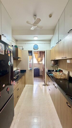 Kitchen in 2 BHK Apartment at LnT Crescent Bay T3, Parel – for Sale