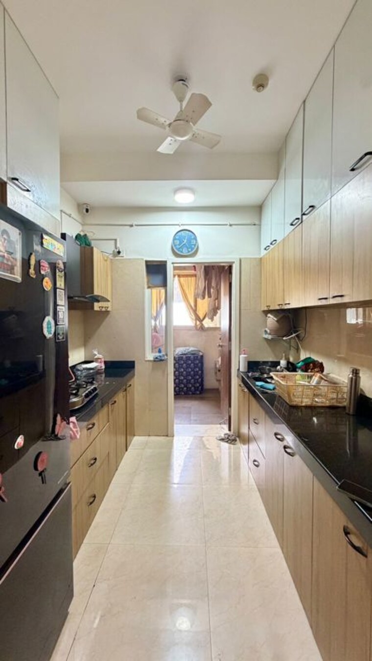 Kitchen, lnt-crescent-bay-t3 2 Bedroom 1000 Sq.Ft. Apartment In Parel Mumbai 10746913