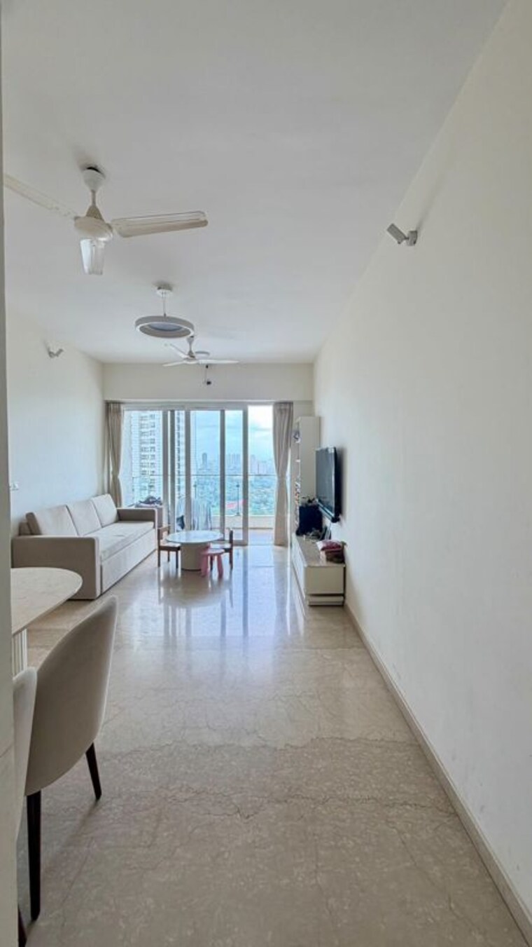 Living Room, lnt-crescent-bay-t3 2 Bedroom 1000 Sq.Ft. Apartment In Parel Mumbai 10746913