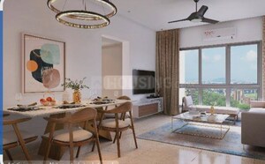 Living Room in 2 BHK Apartment at Godrej Edenwoods, Manpada – for Sale
