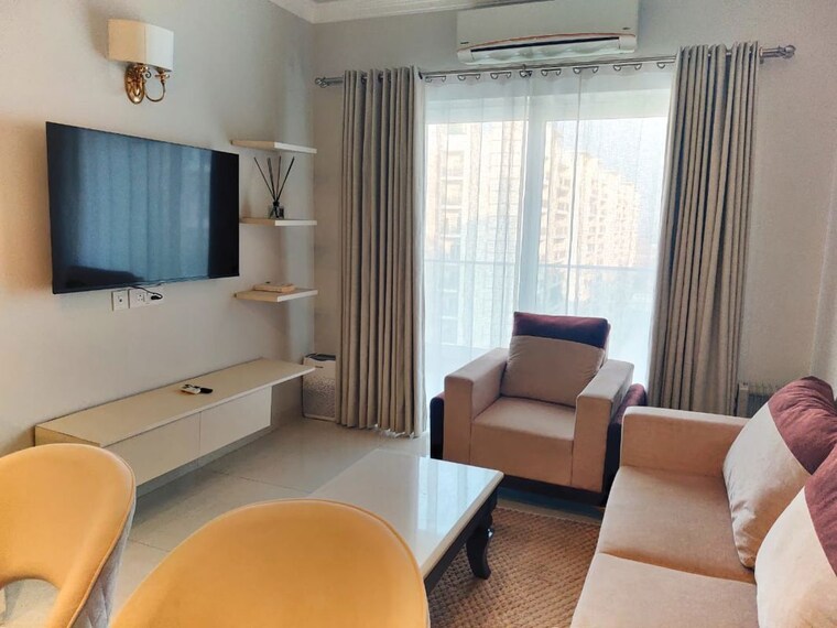 Living Room, central-park-3-the-room 1 Bedroom 919 Sq.Ft. Apartment In Sohna Sector 33 Gurgaon 10746965