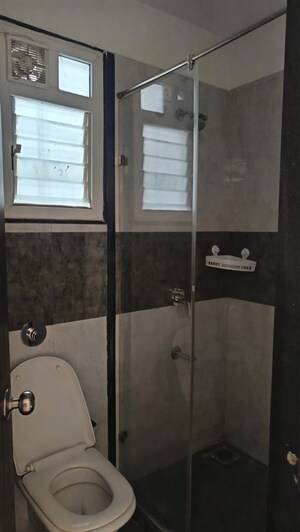 Bathroom in 2 BHK Apartment at Bhojwani The Nook, Tathawade – for Rent
