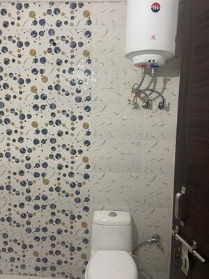 Bathroom in 1 BHK Builder Floor at Kalkaji – for Rent