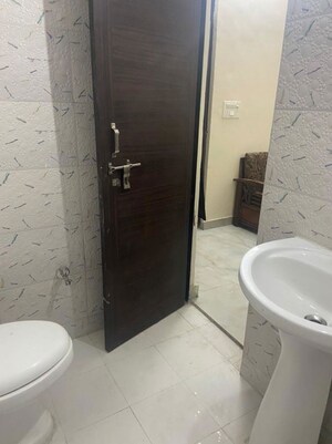 Bathroom in 1 BHK Builder Floor at Kalkaji – for Rent