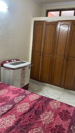 Bedroom in 1 BHK Builder Floor at Kalkaji – for Rent