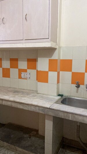Kitchen in 1 BHK Builder Floor at Kalkaji – for Rent