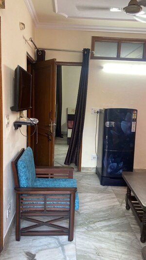 Living Room in 1 BHK Builder Floor at Kalkaji – for Rent