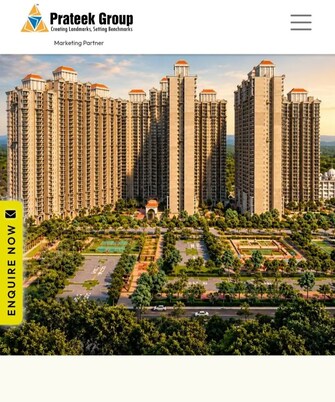 2 BHK Apartment For Sale in Prateek Grand Begonia in Siddharth Vihar, Ghaziabad