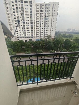 Balcony in 2 BHK Apartment at Ansal API Celebrity Gardens, Sushant Golf City – for Rent