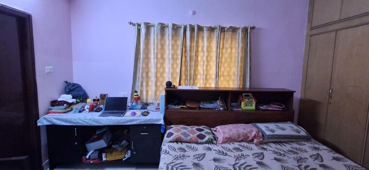 Bedroom, my-home-navadweepa 2 Bedroom 1200 Sq.Ft. Apartment In Madhapur Hyderabad 10747139