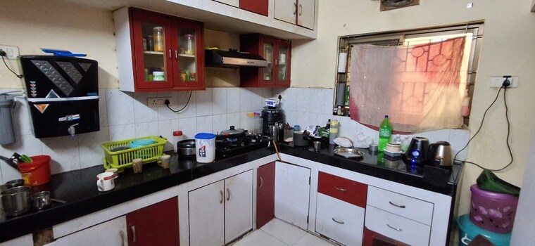 Kitchen, my-home-navadweepa 2 Bedroom 1200 Sq.Ft. Apartment In Madhapur Hyderabad 10747139