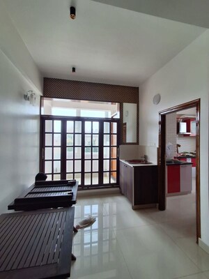 Living Room in 3 BHK Apartment at Sanjay Nagar – for Rent