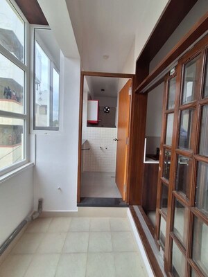 Building Lobby in 3 BHK Apartment at Sanjay Nagar – for Rent