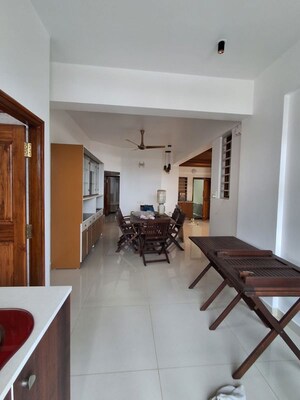 Balcony in 3 BHK Apartment at Sanjay Nagar – for Rent