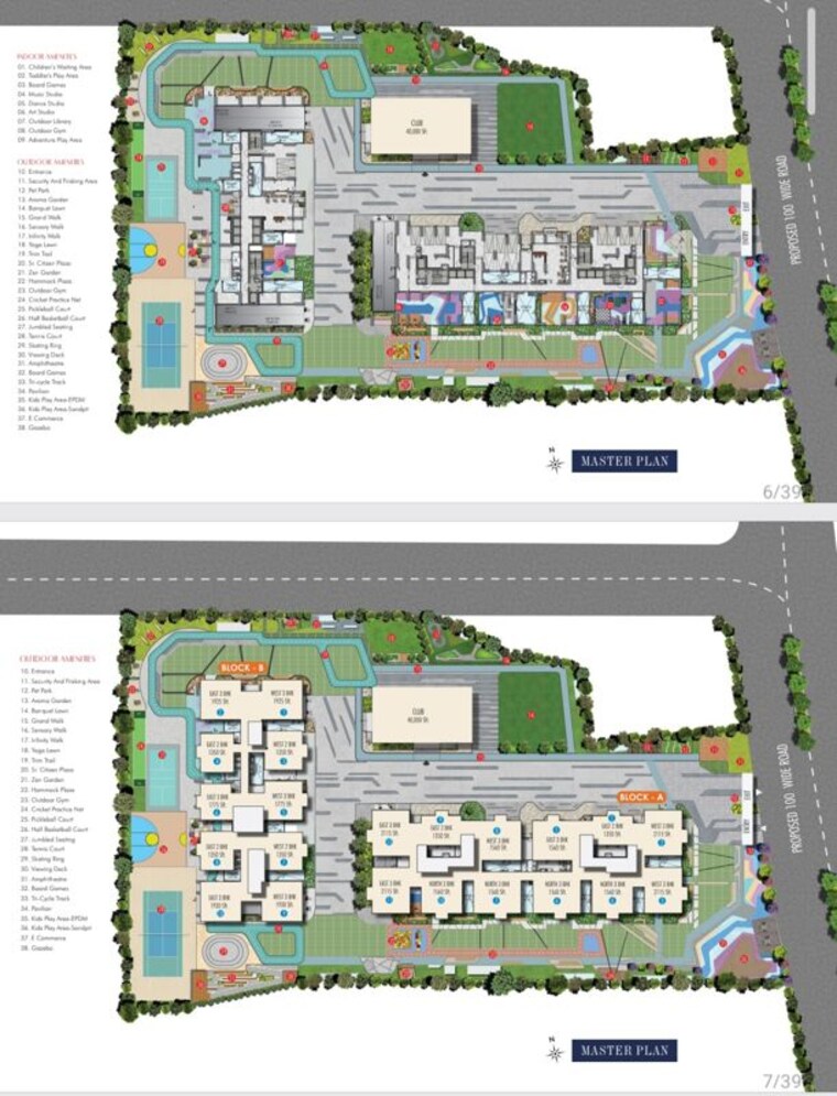 Master Plan, mallampet 2 Bedroom 1350 Sq.Ft. Apartment In Mallampet Hyderabad 10747175