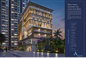 2 BHK Apartment – Exterior View View at Mallampet - for Sale