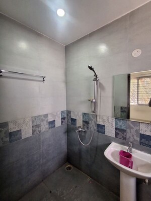 Bathroom in 3 BHK Apartment at Hmt Layout – for Rent