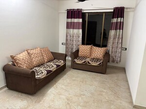 Living Room in 2 BHK Apartment at Horizon Bhumi, Ghodbunder Road – for Rent