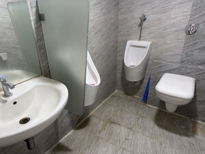 Bathroom in  Office Space at Aurus Chambers, Lower Parel – for Rent