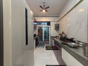 Kitchen in 3 BHK Apartment at Tirupati Heights Koper Khairane, Kopar Khairane – for Rent