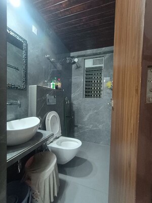 Attached Bathroom in 3 BHK Apartment at Tirupati Heights Koper Khairane, Kopar Khairane – for Rent