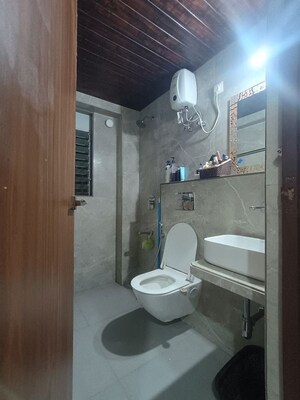 Attached Bathroom in 3 BHK Apartment at Tirupati Heights Koper Khairane, Kopar Khairane – for Rent