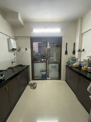 Kitchen in 2 BHK Apartment at Vakratunda Residency, Dhokali – for Rent